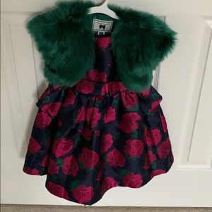 Janie and Jack Faux Fur Shrug